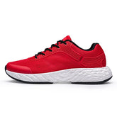 Tênis Masculino e Feminino Confortável para Corridas e Caminhadas na Cor Vermelho Onemix - Asah Store